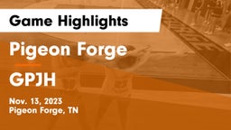 Pigeon Forge  vs GPJH Game Highlights - Nov. 13, 2023