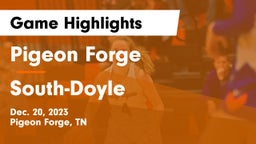 Pigeon Forge  vs South-Doyle  Game Highlights - Dec. 20, 2023