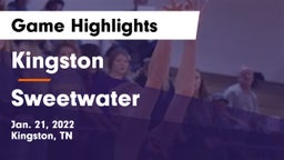 Kingston  vs Sweetwater  Game Highlights - Jan. 21, 2022
