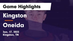 Kingston  vs Oneida  Game Highlights - Jan. 17, 2023