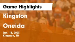 Kingston  vs Oneida  Game Highlights - Jan. 18, 2023