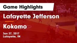 Lafayette Jefferson  vs Kokomo Game Highlights - Jan 27, 2017