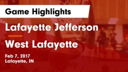 Lafayette Jefferson  vs West Lafayette  Game Highlights - Feb 7, 2017