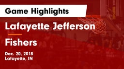 Lafayette Jefferson  vs Fishers  Game Highlights - Dec. 20, 2018