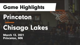 Princeton  vs Chisago Lakes  Game Highlights - March 13, 2021