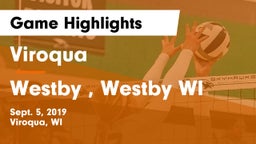 Viroqua  vs Westby , Westby WI Game Highlights - Sept. 5, 2019