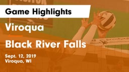 Viroqua  vs Black River Falls  Game Highlights - Sept. 12, 2019