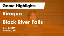 Viroqua  vs Black River Falls  Game Highlights - Oct. 3, 2019