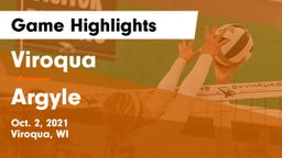 Viroqua  vs Argyle  Game Highlights - Oct. 2, 2021