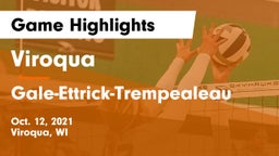 Viroqua  vs Gale-Ettrick-Trempealeau  Game Highlights - Oct. 12, 2021