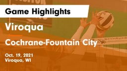 Viroqua  vs Cochrane-Fountain City  Game Highlights - Oct. 19, 2021