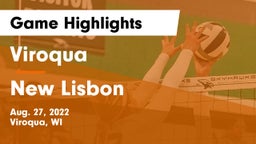 Viroqua  vs New Lisbon  Game Highlights - Aug. 27, 2022