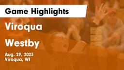 Viroqua  vs Westby  Game Highlights - Aug. 29, 2023