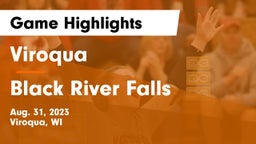 Viroqua  vs Black River Falls  Game Highlights - Aug. 31, 2023