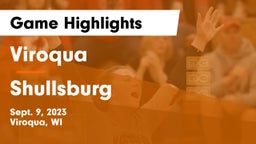 Viroqua  vs Shullsburg  Game Highlights - Sept. 9, 2023