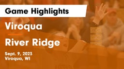 Viroqua  vs River Ridge  Game Highlights - Sept. 9, 2023
