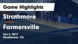 Strathmore  vs Farmersville  Game Highlights - Jan 6, 2017