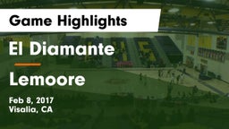El Diamante  vs Lemoore  Game Highlights - Feb 8, 2017
