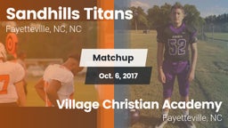 Matchup: Sandhills Titans vs. Village Christian Academy  2017