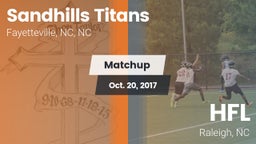 Matchup: Sandhills Titans vs. HFL 2017
