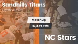 Matchup: Sandhills Titans vs. NC Stars 2019