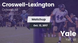 Matchup: Croswell-Lexington vs. Yale  2017