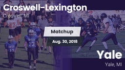 Matchup: Croswell-Lexington vs. Yale  2018
