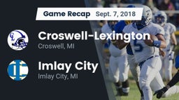 Recap: Croswell-Lexington  vs. Imlay City  2018