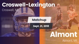 Matchup: Croswell-Lexington vs. Almont  2018