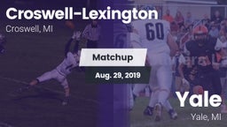 Matchup: Croswell-Lexington vs. Yale  2019