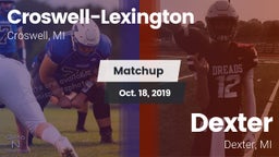 Matchup: Croswell-Lexington vs. Dexter  2019