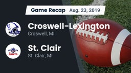 Recap: Croswell-Lexington  vs. St. Clair  2019