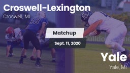 Matchup: Croswell-Lexington vs. Yale  2020