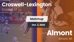Matchup: Croswell-Lexington vs. Almont  2020