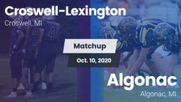 Matchup: Croswell-Lexington vs. Algonac  2020