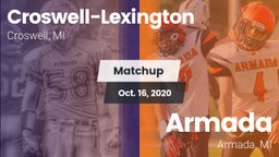 Matchup: Croswell-Lexington vs. Armada  2020