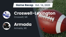 Recap: Croswell-Lexington  vs. Armada  2020
