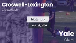Matchup: Croswell-Lexington vs. Yale  2020