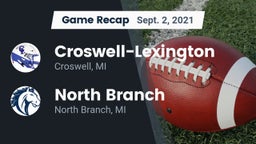 Recap: Croswell-Lexington  vs. North Branch  2021