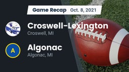 Recap: Croswell-Lexington  vs. Algonac  2021