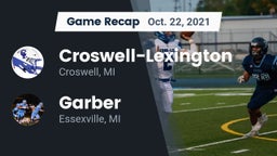 Recap: Croswell-Lexington  vs. Garber  2021