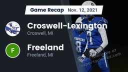 Recap: Croswell-Lexington  vs. Freeland  2021
