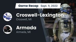 Recap: Croswell-Lexington  vs. Armada  2022