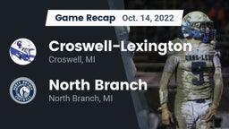 Recap: Croswell-Lexington  vs. North Branch  2022