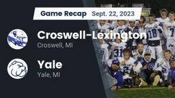 Recap: Croswell-Lexington  vs. Yale  2023