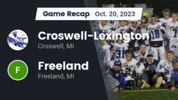 Recap: Croswell-Lexington  vs. Freeland  2023