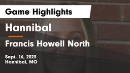 Hannibal  vs Francis Howell North  Game Highlights - Sept. 16, 2023