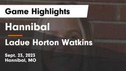 Hannibal  vs Ladue Horton Watkins  Game Highlights - Sept. 23, 2023