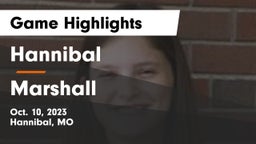 Hannibal  vs Marshall  Game Highlights - Oct. 10, 2023