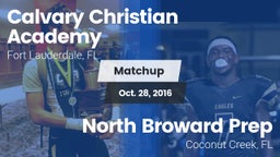 Matchup: Calvary Christian vs. North Broward Prep  2016